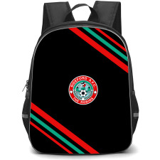 Bideford Association Football Club Backpack School Bag StudentPack - Bideford Association Football Club Large Logo With Stripe
