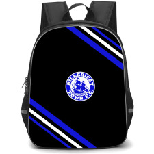Billericay Town Football Club Backpack School Bag StudentPack - Billericay Town Football Club Large Logo With Stripe