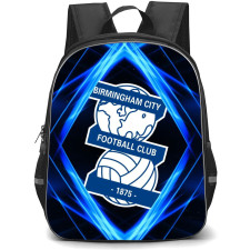 Birmingham City FC Backpack StudentPack - Birmingham City FC Logo On Blue Ray Effect Background