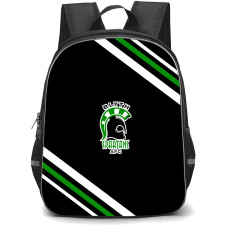 Blyth Spartans Association Football Club Backpack School Bag StudentPack - Blyth Spartans Association Football Club Large Logo With Stripe