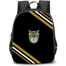 Bognor Regis Town Football Club Backpack School Bag StudentPack - Bognor Regis Town Football Club Large Logo With Stripe