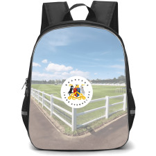 Bradford (Park Avenue) Association Football Club Backpack School Bag StudentPack - Bradford (Park Avenue) Association Football Club with Logo Ground Fade Effect