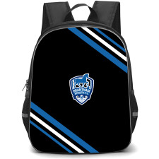 Brantham Athletic Football Club Backpack School Bag StudentPack - Brantham Athletic Football Club Large Logo With Stripe