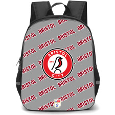 Bristol City FC Backpack StudentPack - Bristol Football Club Medley Monogram Wordmark