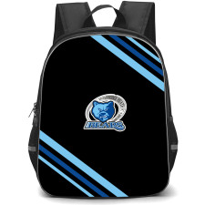 Broadbridge Heath Football Club Backpack School Bag StudentPack - Broadbridge Heath Football Club Large Logo With Stripe