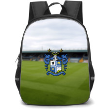 Bury Football Club Backpack School Bag StudentPack - Bury Football Club Stadium Background with Centered Logo Blur Effect