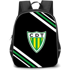 CD Tondela Backpack School Bag StudentPack - Large Logo With Stripe