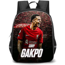 Cody Gakpo Backpack StudentPack - Cody Gakpo Liverpool F.C. Goal Celebration Poster