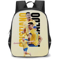 Cristiano Ronaldo Backpack StudentPack - Cristiano Ronaldo Al-Nassr FC Match Moment Poster