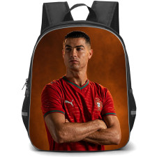 Cristiano Ronaldo Backpack School Bag StudentPack - Cristiano Ronaldo Portugal National Team Studio Portrait Poster