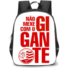 Clube Nautico Capibaribe Backpack School Bag StudentPack - Clube Nautico Capibaribe Bold Text Logo on White Background