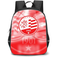 Clube Nautico Capibaribe Backpack School Bag StudentPack - Clube Nautico Capibaribe Logo with Fade Red Effect