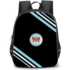 Carlisle City Football Club Backpack School Bag StudentPack - Carlisle City Football Club Large Logo With Stripe