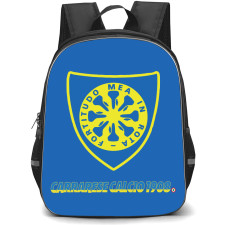 Carrarese Calcio 1908 Backpack School Bag StudentPack - Logo In Blue Background