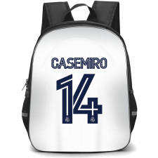 Casemiro Backpack StudentPack - Casemiro Real Madrid CF No. 14 Jersey