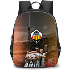Castellon CD Backpack School Bag StudentPack - Castellon CD Logo On Victory Moment Background Football Club