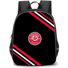 Chatham Town Football Club Backpack School Bag StudentPack - Chatham Town Football Club Large Logo With Stripe