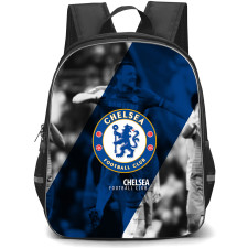 Chelsea F.C. Backpack StudentPack - Chelsea F.C. Logo Stripe Background