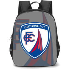 EFL League Two Chesterfield Backpack School Bag StudentPack - Large Logo Background