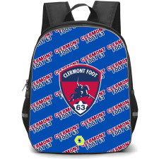 Clermont Foot 63 Football Club Backpack StudentPack - Clermont Football Club Medley Monogram Wordmark