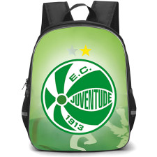 Esporte Clube Juventude Backpack School Bag StudentPack - Esporte Clube Juventude Stadium with Logo Fan Green Effect