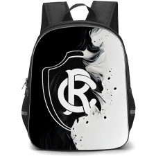 Clube do Remo Backpack School Bag StudentPack - Clube do Remo Logo with Diagonal Ink Flow Effect