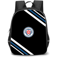 Sutton Coldfield Town Football Club Backpack School Bag StudentPack - Sutton Coldfield Town Football Club Large Logo With Stripe