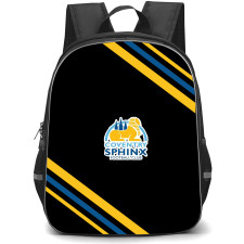 Coventry Sphinx Football Club Backpack School Bag StudentPack - Coventry Sphinx Football Club Large Logo With Stripe