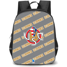 US Cremonese Football Club Backpack StudentPack - Cremonese Football Club Medley Monogram Wordmark