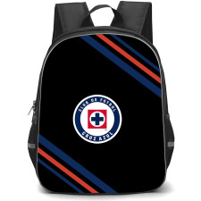 Club de Futbol Cruz Azul S.A. de C.V. Backpack School Bag StudentPack - Club de Futbol Cruz Azul S.A. de C.V. Large Logo With Stripe