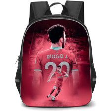 Diogo Jota Backpack StudentPack - Run Soccer Jersey Poster