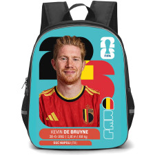 Kevin De Bruyne Backpack School Bag StudentPack - Kevin De Bruyne Belgium National Team FIFA Media Day Portrait Poster