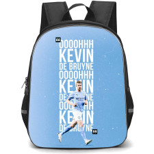 Kevin De Bruyne Backpack StudentPack - Kevin De Bruyne Manchester City F.C. Running On Word Art