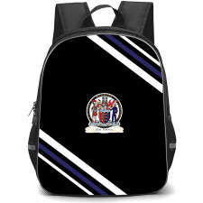 Deal Town Football Club Backpack School Bag StudentPack - Deal Town Football Club Large Logo With Stripe