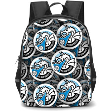 FC Den Bosch Backpack School Bag StudentPack - Logo Sticker Collage Football Club