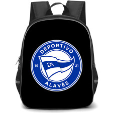 Deportivo Alaves Backpack School Bag StudentPack - Deportivo Alaves Large Logo Football Club