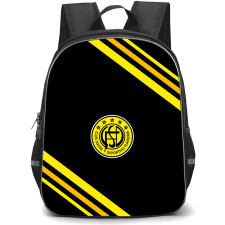 Club Social y Deportivo Flandria Backpack School Bag StudentPack - Club Social y Deportivo Flandria Large Logo With Stripe