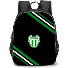 Club Deportivo Laferrere Backpack School Bag StudentPack - Club Deportivo Laferrere Large Logo With Stripe