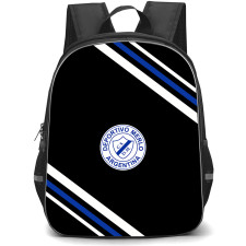 Club Social y Deportivo Merlo Backpack School Bag StudentPack - Club Social y Deportivo Merlo Large Logo With Stripe