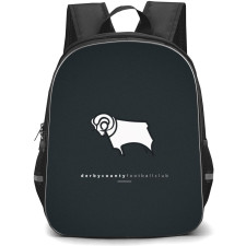 Derby County F.C. Backpack StudentPack - Derby County F.C. Logo On Dark Background