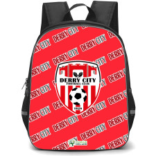 Derry City FC Backpack StudentPack - Derry Football Club Medley Monogram Wordmark