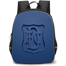 Dundee Backpack School Bag StudentPack - Logo 3d Bezel In Blue Football Club