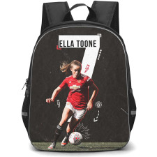 Ella Toone Backpack StudentPack - Ella Toone 7 Manchester United Dribbling Poster