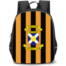 East Fife Backpack School Bag StudentPack - Logo In Black And Yellow Background Football Club