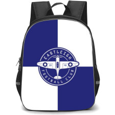 National League Eastleigh Backpack School Bag StudentPack - Large Logo In Blue And White Background