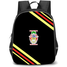 Egham Town Football Club Backpack School Bag StudentPack - Egham Town Football Club Large Logo With Stripe
