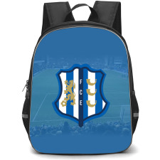 FC Eindhoven Backpack School Bag StudentPack - Logo Stadium Blue Background Football Club