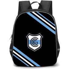 Club Atletico Gimnasia y Esgrima de Jujuy Backpack School Bag StudentPack - Club Atletico Gimnasia y Esgrima de Jujuy Large Logo With Stripe