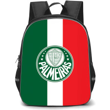 Sociedade Esportiva Palmeiras Backpack School Bag StudentPack - Sociedade Esportiva Palmeiras Logo On Vertical Stripe Flag