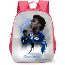 Estevao Willian Backpack School Bag StudentPack - Estevao Willian Moment `Gray Background